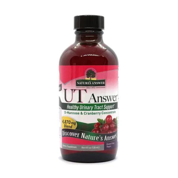 Natures Answer UTI Ans D-Mannose & Cranberry | 120ml