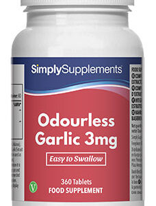 Odourless Garlic 3mg (360 Tablets)