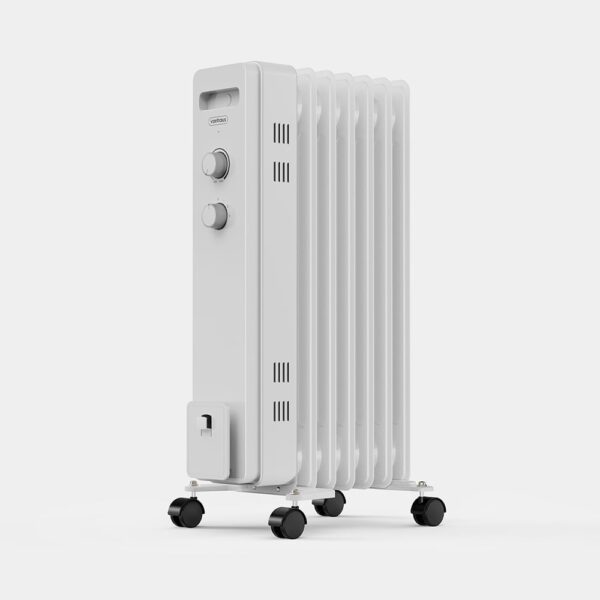 7 Fin Oil Filled Radiator 1500W (White)