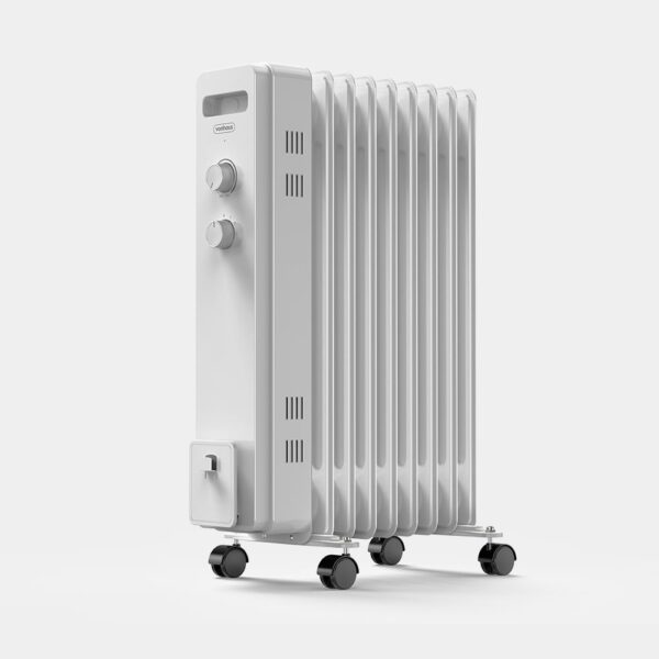 9 Fin Oil Filled Radiator 2kW (White)