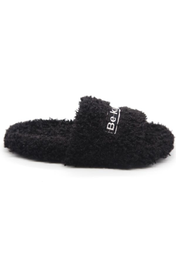 Oxygen Boutique Be Kind Black Slippers - EU36 Black - Image 3