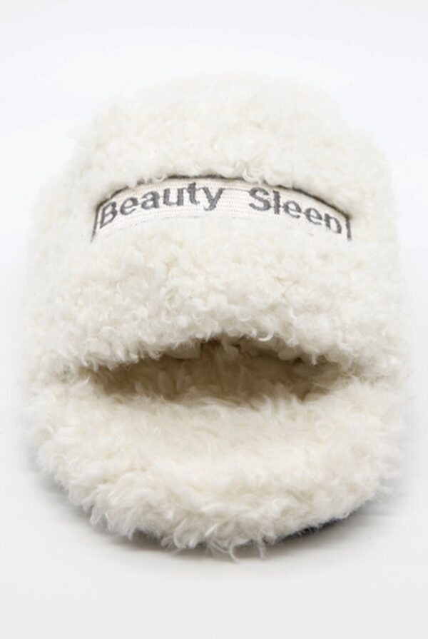 Oxygen Boutique Beauty Sleep White Slippers - EU36 White - Image 2