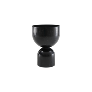 Pepper Lamp Table-Black Marble