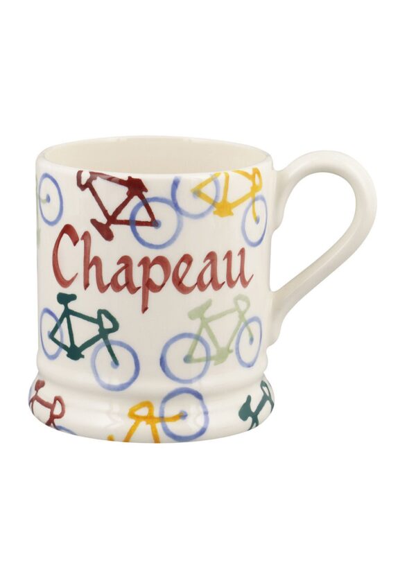 Personalised Cycling 1/2 Pint Mug  - Customise Your Own Pottery  | Emma Bridgewater - Image 2