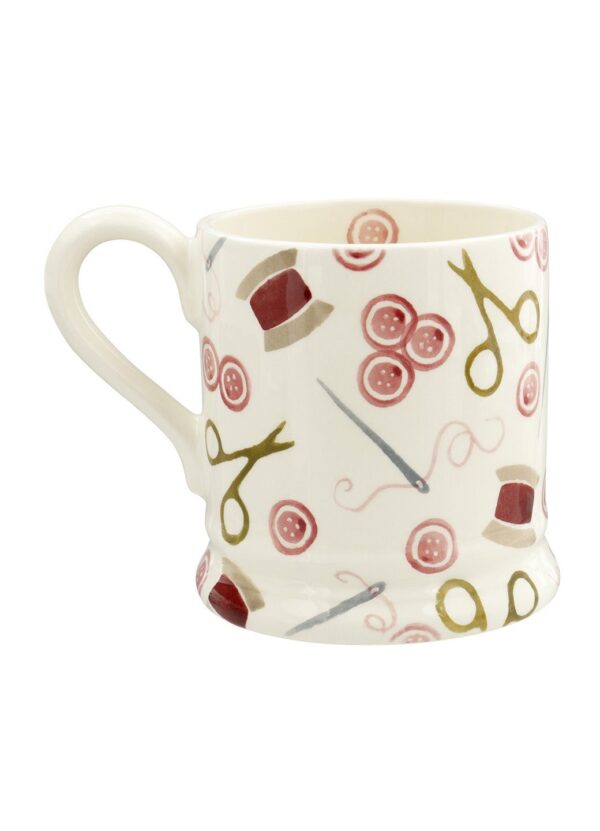 Personalised Pink Crafting 1/2 Pint Mug  - Customise Your Own Pottery  | Emma Bridgewater - Image 4