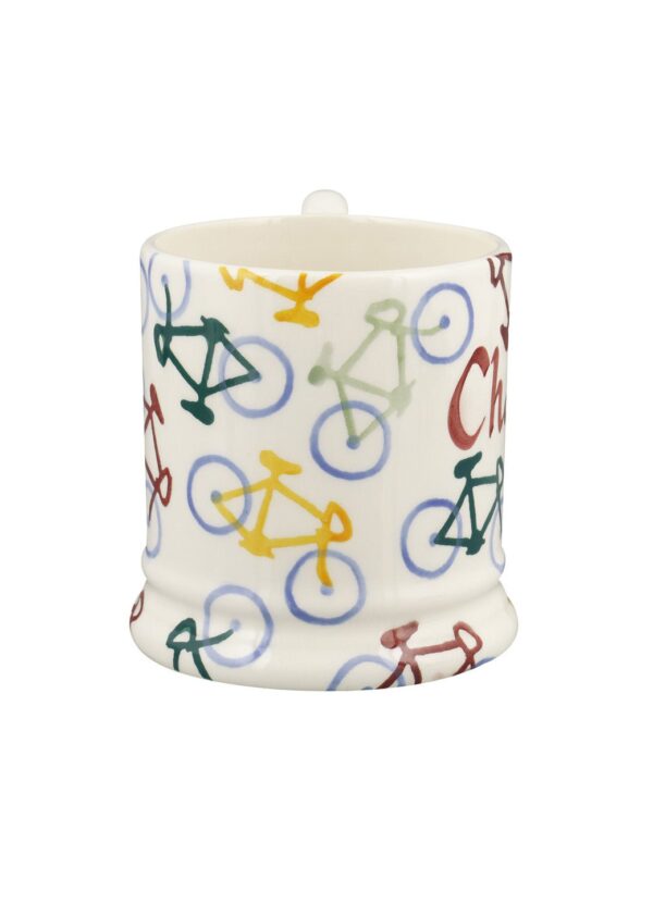 Personalised Cycling 1/2 Pint Mug  - Customise Your Own Pottery  | Emma Bridgewater - Image 5