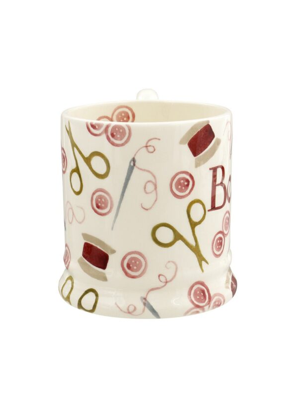 Personalised Pink Crafting 1/2 Pint Mug  - Customise Your Own Pottery  | Emma Bridgewater - Image 5