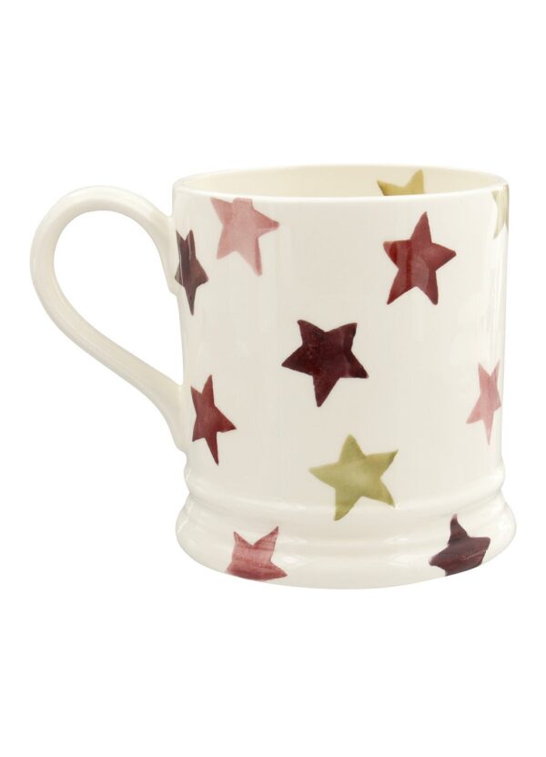 Personalised Pink & Gold Stars 1 Pint Mug  - Customise Your Own Pottery  | Emma Bridgewater - Image 3