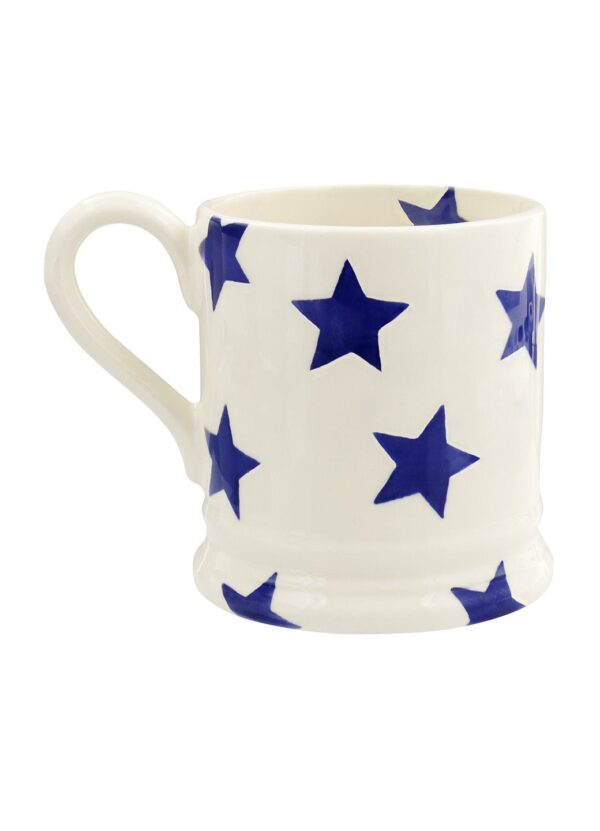 Emma Bridgewater  Seconds Blue Star Daddy 1/2 Pint Mug - Unique Handmade & Handpainted English Earthenware Tea/Coffee Mug - Image 4