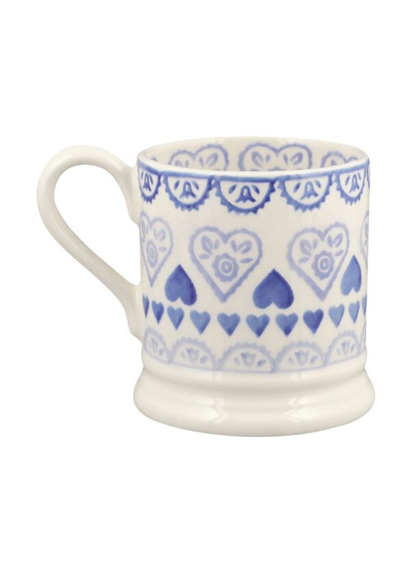 Personalised Blue Sampler 1/2 Pint Mug  - Customise Your Own Pottery  | Emma Bridgewater - Image 3