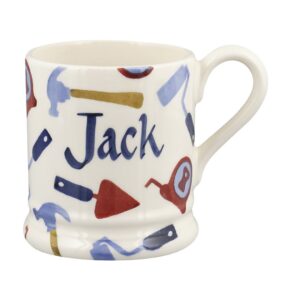Personalised Work Tools 1/2 Pint Mug - Customise Your Own Pottery | Emma Bridgewater