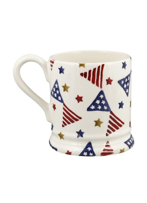 Personalised Stars & Stripes 1/2 Pint Mug  - Customise Your Own Pottery  | Emma Bridgewater - Image 3