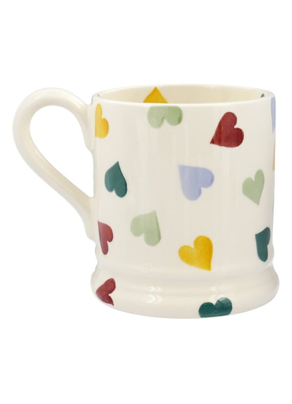 Personalised Polka Hearts 1/2 Pint Mug  - Customise Your Own Pottery  | Emma Bridgewater - Image 4