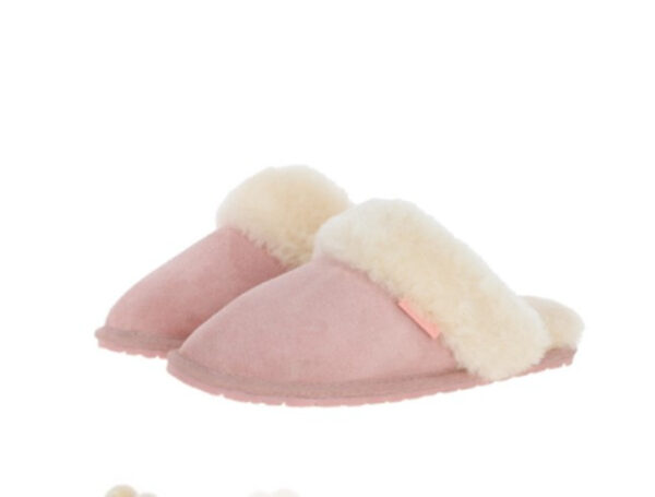 Fenland Pippa Ladies Slippers Pink (UK Size 5)