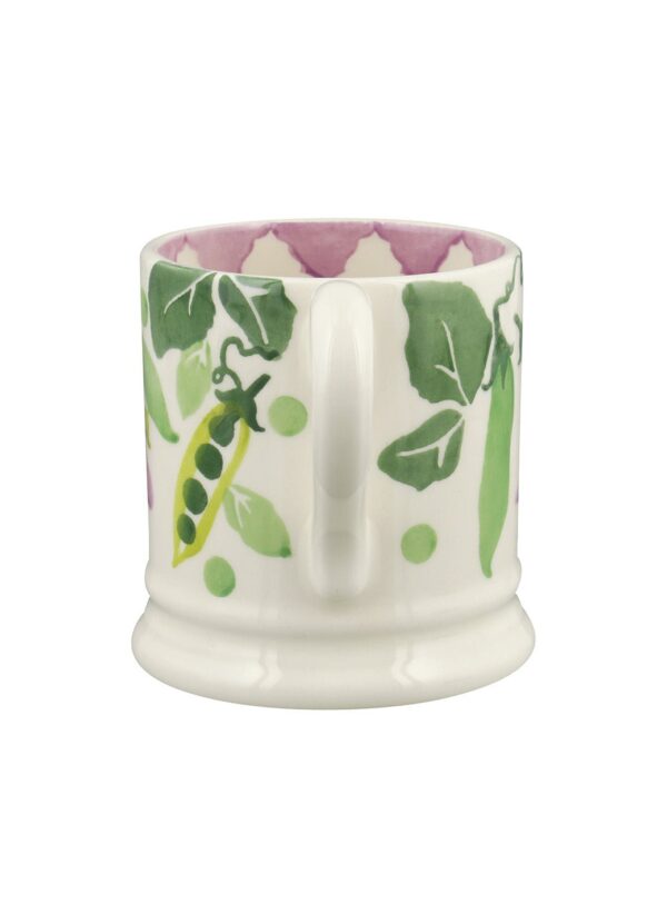 Emma Bridgewater  Seconds Peas & Beans 1/2 Pint Mug - Unique Handmade & Handpainted English Earthenware Tea/Coffee Mug - Image 3