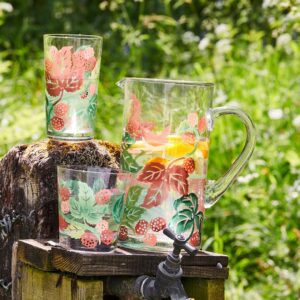 Emma Bridgewater | Bramble Glass Jug - Unique Hand-Etched Piece