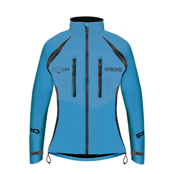 CRS Women's Fully Reflective & Enhanced Waterproof Cycling Jacket