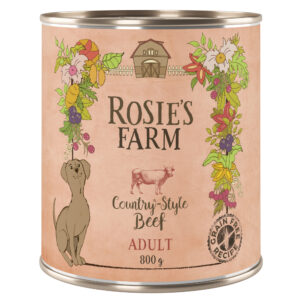 Rosie's Farm Saver Pack - 24 x 800g - Adult Beef (24 x 800g)