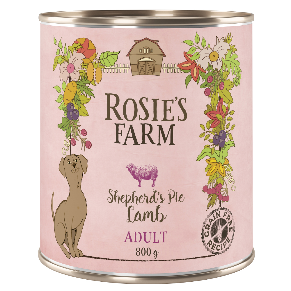 Rosie's Farm Saver Pack - 24 x 800g - Adult Lamb (24 x 800g)