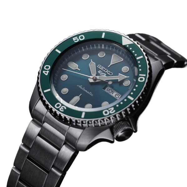 Seiko 5 Sports SRPD61K1 Green Dial Automatic Men's Watch - Image 2