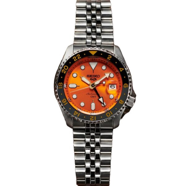 Seiko 5 Sports SSK005K1 SKX GMT Mikan Orange Automatic Men's Watch - Image 2