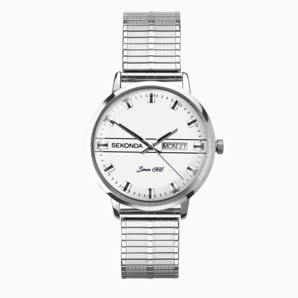 Sekonda Sekonda Originals Men's Watch | Silver Case & Stainless Steel Bracelet with Silver Dial | 1951