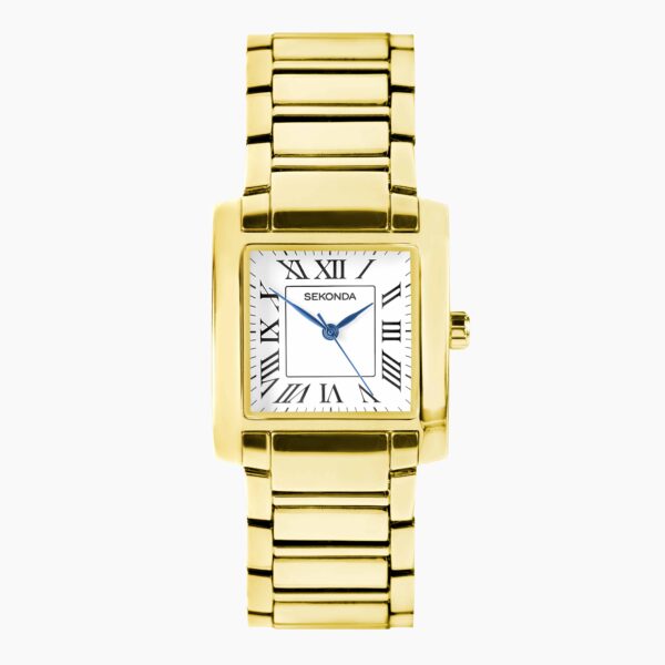 Sekonda Sekonda Montreal Men's Watch | Gold Alloy Case & Bracelet with White Dial | 30244