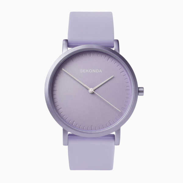 Sekonda Sekonda Palette Ladies Watch | Light Violet Case & Silicone Strap with Light Violet Dial | 40403