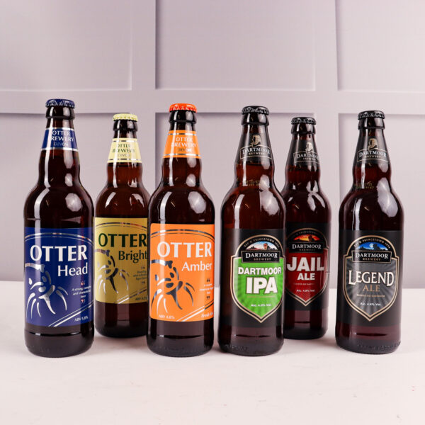 Six Devon Ales Hamper - Standard Box