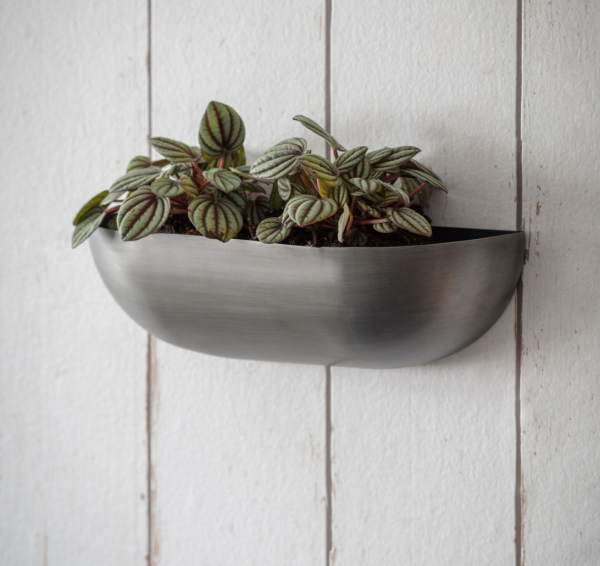 Small Steel Wall Trough Planter  - Funky Chunky Furniture