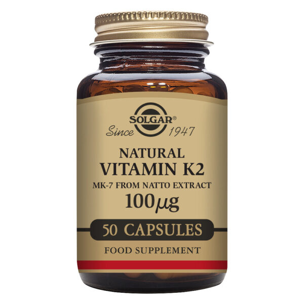 Solgar Vitamin K2 | 50 Capsules