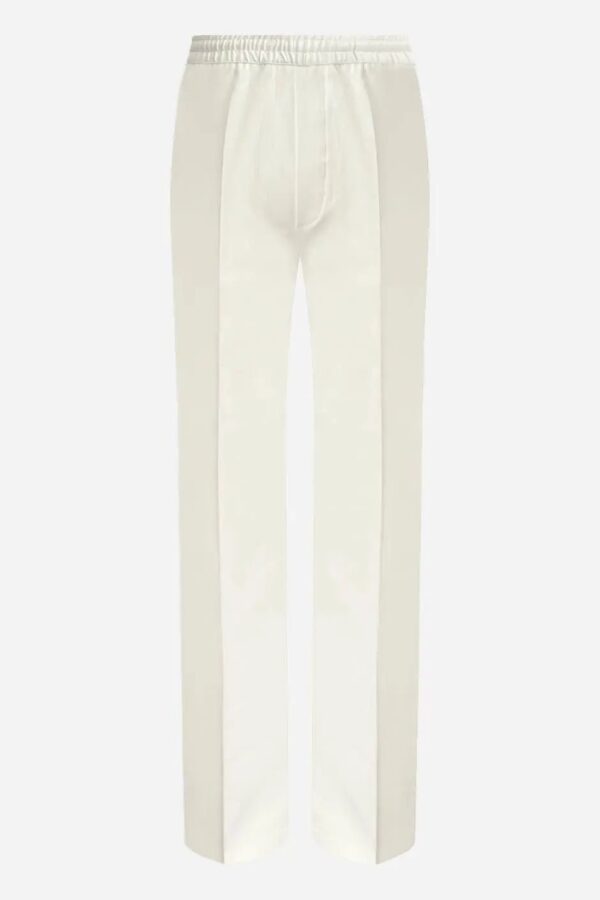 Straight Cut Pants - 100% Thick Cotton, Made in France