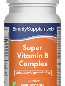 Super Vitamin B Complex (120 Tablets)