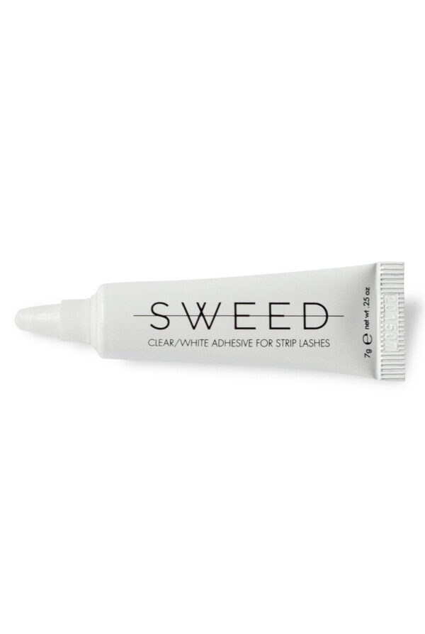 Sweed Lashes Adhesive for Strip Lashes Clear/White - Image 2