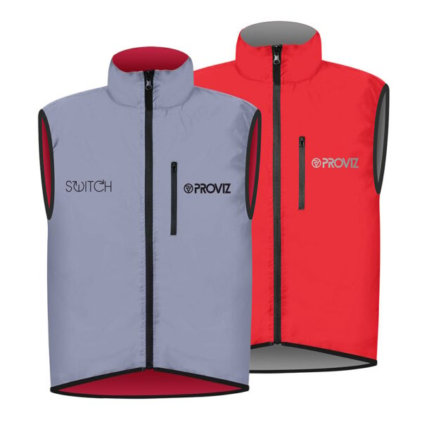 Men's Reflective Reversible Cycling Gilet