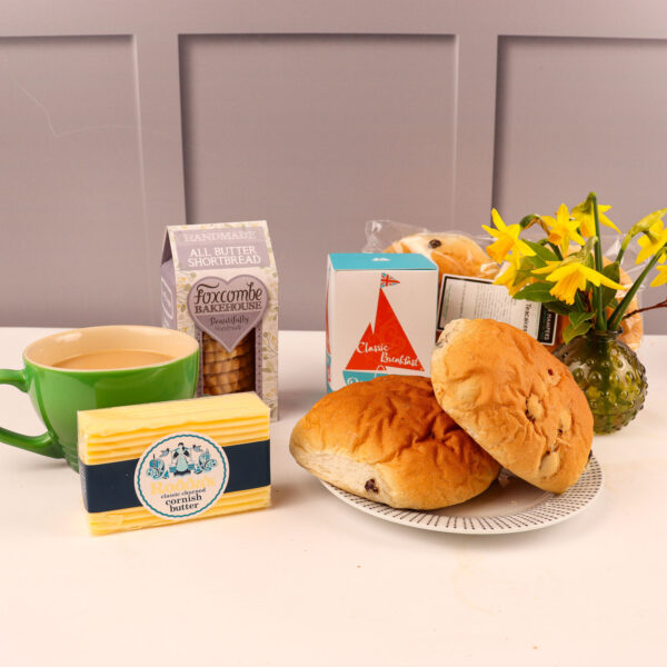 The Toasted Teacake Hamper - Afternoon Tea Delivery - Wicker Hamper