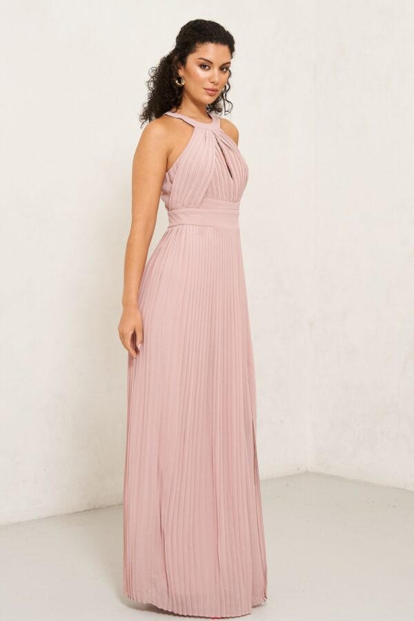 TFNC Prague Pale Mauve Maxi Dress