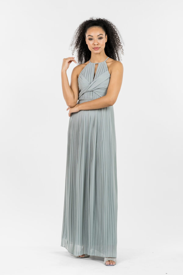 TFNC Sidony Sage Green Maxi Dress