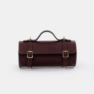 The Bowls Bag - Oxblood Celtic Grain