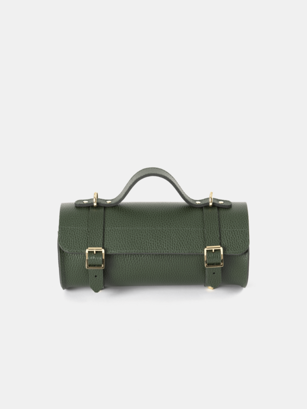 The Bowls Bag - Racing Green Celtic Grain