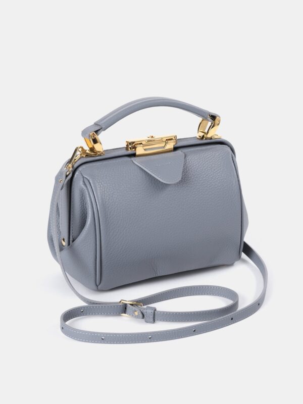 The Mini Sophie - French Grey Calf Grain - Image 3