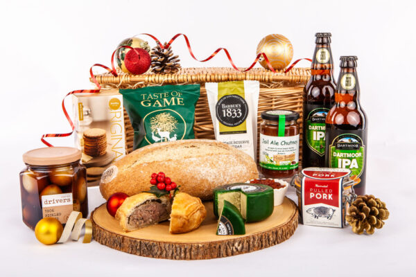 The Ploughmans Hamper - Wicker Hamper