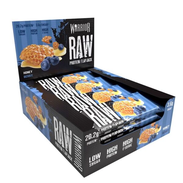 Warrior RAW Protein Flapjack - 12 Bars 12 Bars