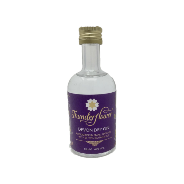 Thunderflower - Devon Dry Gin 50ml