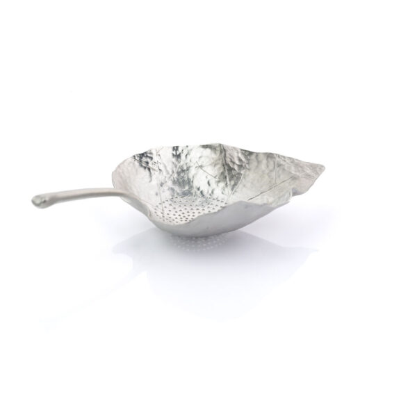 Heart Shaped Tin Tea Strainer & Porcelain Tea Tidy