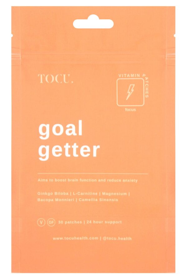 TOCU GOAL GETTER FOCUS VITAMIN PATCHES - 30 patches