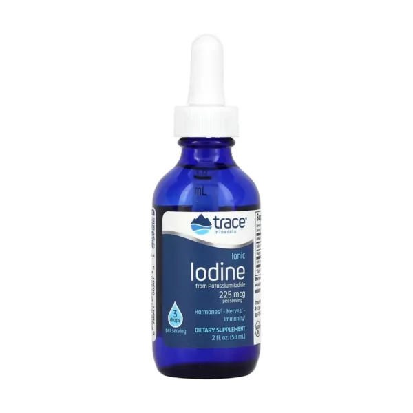 Trace Minerals Liquid Ionic Iodine 2oz