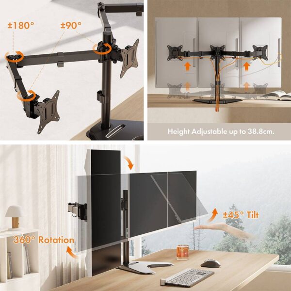 Triple Monitor Mount Stand - Image 2