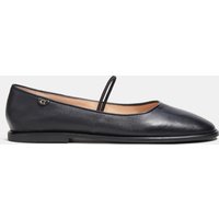 Coach Women's Emilia Leather Leather Mary Jane Flats