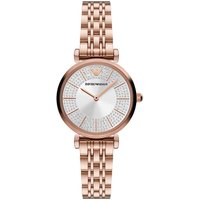 Emporio Armani AR11446 Gianni T-Bar Analog Silver Dial Women's Watch